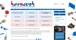 Desktop Screenshot of huismuziek.nl